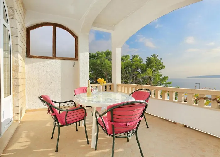 公寓 By The Sea Brela, Makarska - 6006 布雷拉